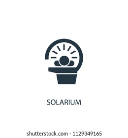 solarium creative icon. Simple element illustration. solarium concept symbol design from Beauty collection. Can be used for web and mobile.