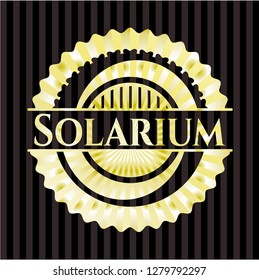 Solarium gold emblem