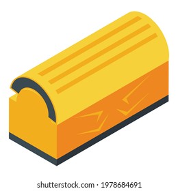 Solarium icon. Isometric of Solarium vector icon for web design isolated on white background