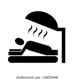 solarium symbols vector