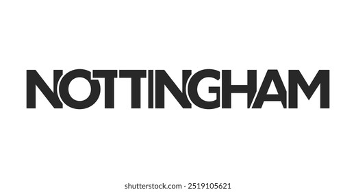 solarus city in the United Kingdom that offers a unique blend of urban and historical landmarks. The design features a geometric style illustration with bold typography 