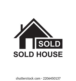 Sold House Icon , Mortgage Icon