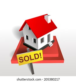 sold house red