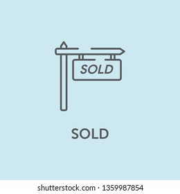 Sold Icon Concept
