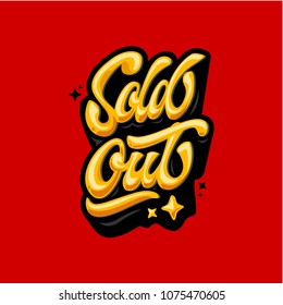 Sold Ourt Lettering Design