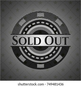 Sold Out dark badge
