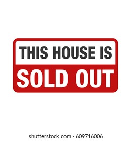 Sold Out design concept illustration