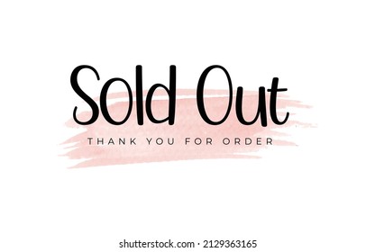 Sold out design template. Thank you	