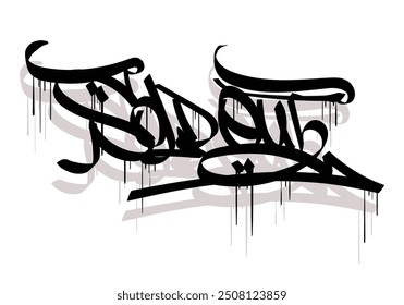 SOLD OUT graffiti tag style design