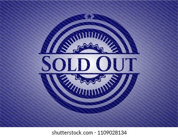  Sold Out jean background