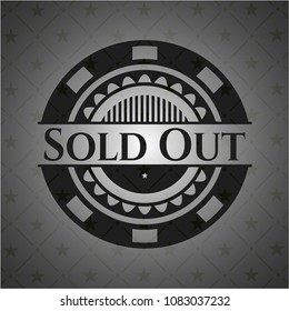  Sold Out realistic black emblem