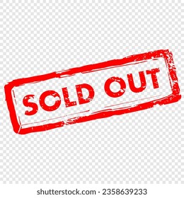 sold out rectangular seal stamp