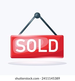 Icono de vector de signo de venta