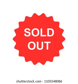 sold out stamp