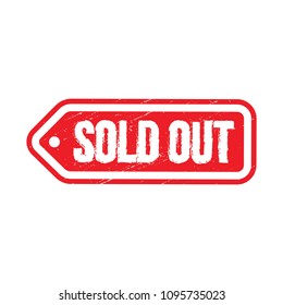 Sold Out Stamp Logo