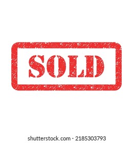 Sold out stamp symbol, label sticker sign button, text banner vector illustration .