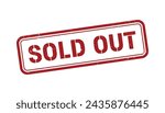 Sold Out Stamp.Sold Out Grunge Square Sign