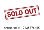 Sold Out Stamp.Sold Out Grunge Square Sign