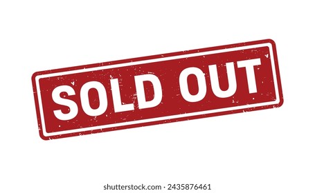 Sold Out Stamp.Sold Out Grunge Square Sign