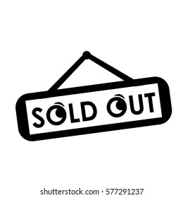 sold out vector logo