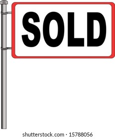 Sold sign
