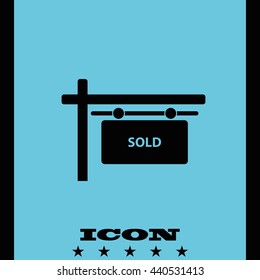 Sold sign.