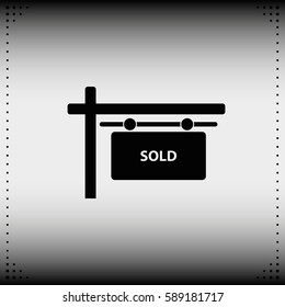 Sold sign.