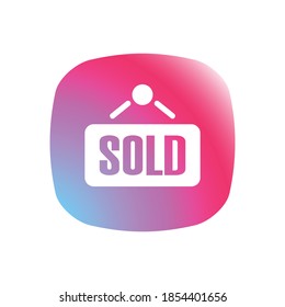 Sold Sign - App Icon Button
