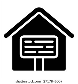 Elemento de icono de signo vendido para el diseño