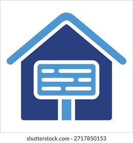 Elemento de icono de signo vendido para el diseño
