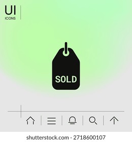 Se vende la etiqueta del símbolo, Elementos para su diseño