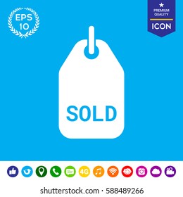 Sold tag