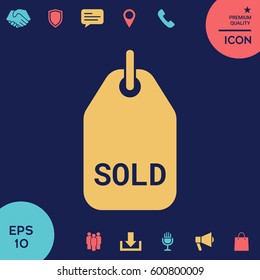 Sold tag