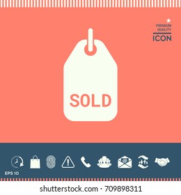 Sold tag