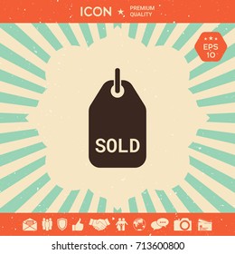 Sold tag