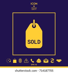 Sold tag