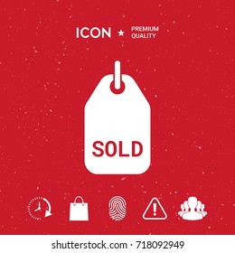 Sold tag