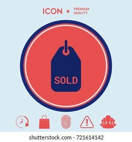 Sold tag