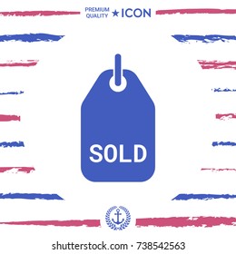 Sold tag