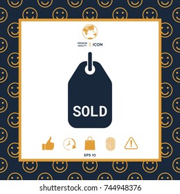 Sold tag