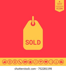 Sold tag