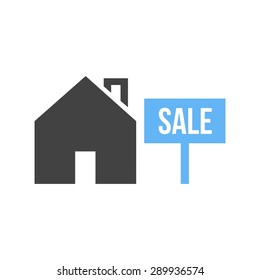 Sold, tag, sale icon vector image. Can also be used for real estate, property, land and buildings. Suitable for mobile apps, web apps and print media.