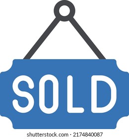 Sold Vector illustration on a transparent background.Premium quality symbols.Glyphs vector icon for concept and graphic design. - Powered by Shutterstock - Get 15% off with code: PIKWIZARD15