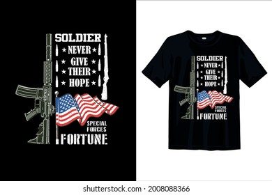 Soldeir nunca da diseño de camisetas