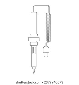 Vektorgrafik-Design des Lot-Eisen-Symbols