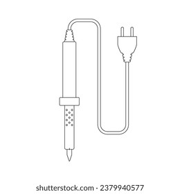 Vektorgrafik-Design des Lot-Eisen-Symbols