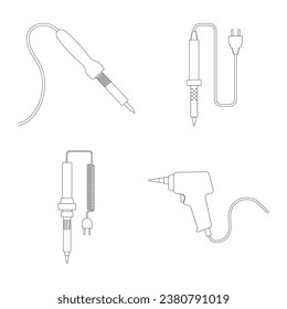 Vektorgrafik-Design des Lot-Eisen-Symbols