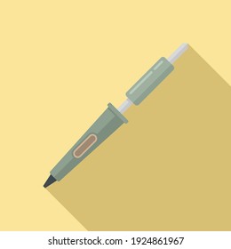Kabelsymbol. Flache Illustration des Lötkabels, Vektorsymbol für Webdesign