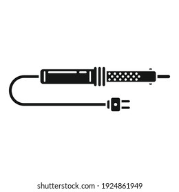Soldering icon. Simple illustration of soldering vector icon for web design isolated on white background