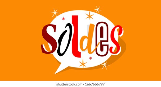 Soldes, Sale in french language